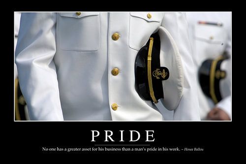 STK107171M-Pride : Citation inspirante et affiche de motivation