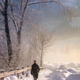 Wandelen in de winter van Christa Krus