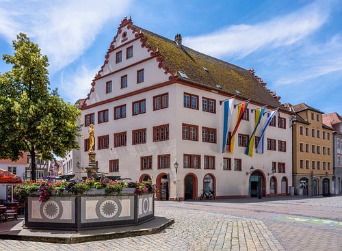 Historische oude stad van Ansbach