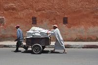 Men on the road ....on the road.