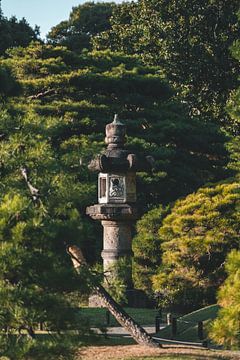 Japanese temple garden by Endre Lommatzsch