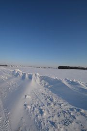 Snowdrifts near Neukamp, Putbus, Island of Rügen by GH Foto & Artdesign