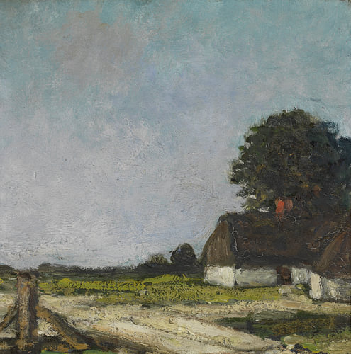 Jakob Smits, Landscape in the Kempen with a Small Deck