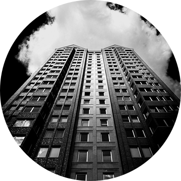 Rotterdam in zwart wit van Prachtig Rotterdam