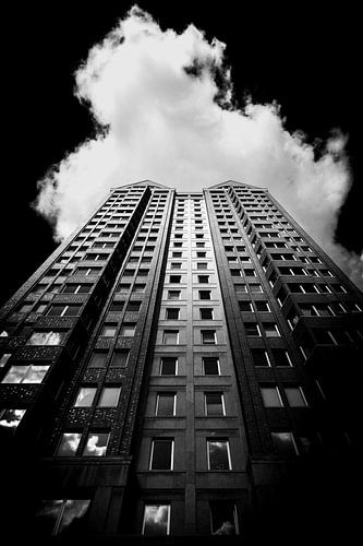Rotterdam in zwart wit