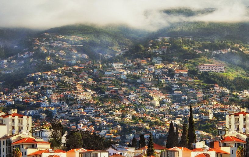 Funchal, city in the clouds 1 by Maickel Dedeken
