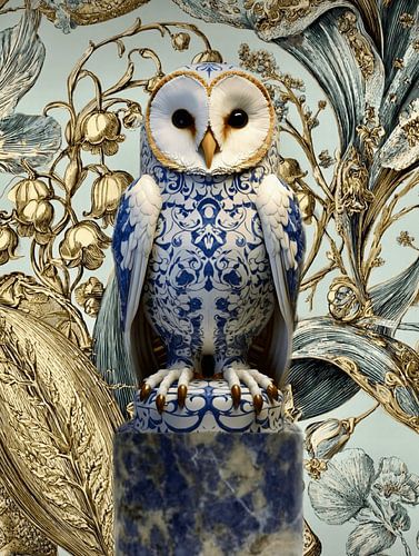 Wise Owl by Wil Vervenne