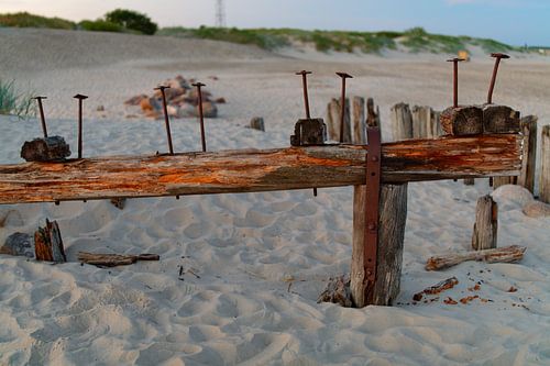 Details of the vintage pier