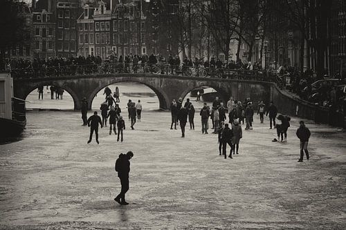 Patinage sur le canal
