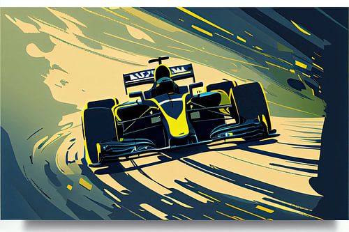 Formule 1 - Vector Art racecar