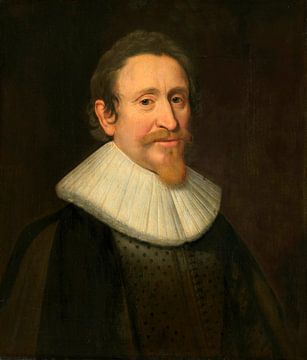 Portrait of Hugo Grotius, Jurist, Michiel Jansz van Mierevelt