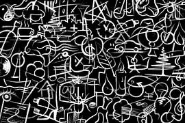 Krijt symbolen van Achim Prill