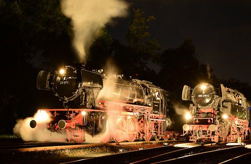 Train à vapeur à Rotterdam