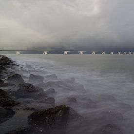 Le pont de Zeeland sur Jan Jongejan