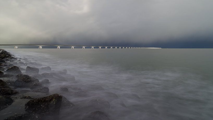 Le pont de Zeeland par Jan Jongejan
