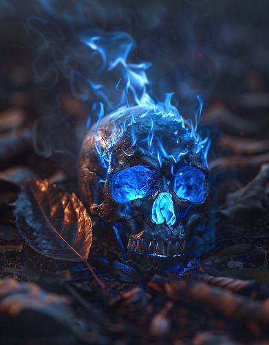 helse schedelbrandwond