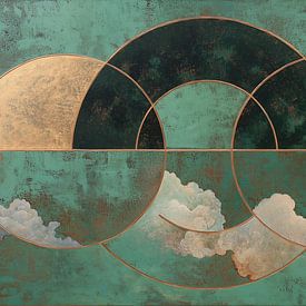 Lobby Malerei | Lobby Horizon von Blickfänger Gemälde