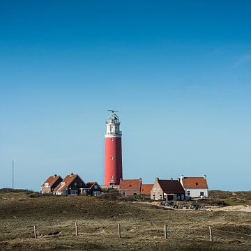 Der Leuchtturm von De Cocksdorp - Texel von Keesnan Dogger Fotografie