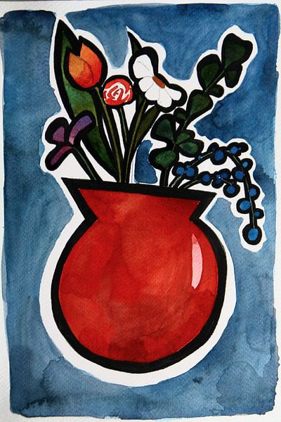 Abstract colorful stillife by Melismart