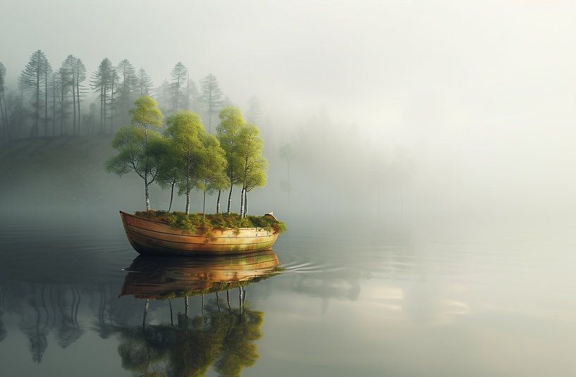 Geheimnisvolles Seeabenteuer von fernlichtsicht