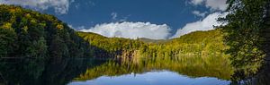 Nationalpark Plitvicer Seen, Kroatien. Panoramafoto