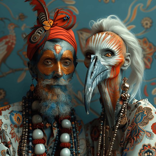 Birds of paradise by Ton Kuijpers