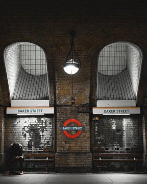 Baker Street Solitude van Tom Derwort Photography