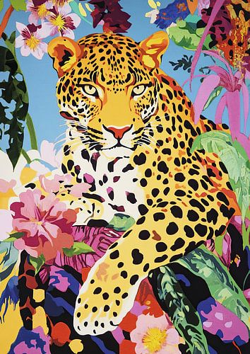 Luipaard - Ogen in het struikgewas