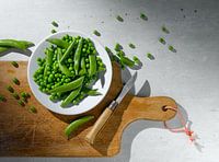 fresh green peas
