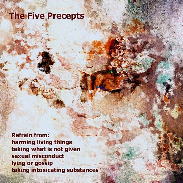 The Five Buddhist Precepts by Dorothy Berry-Lound
