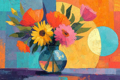 Bloemen Vaas | Kleurvolle Bloemen in Vaas