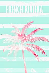 Riviera française | Abstrait pastel