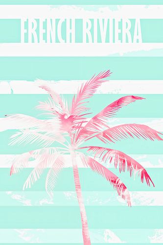 Franse Rivièra | Abstract Pastel