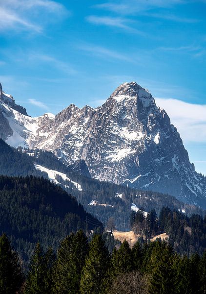 Paysage de montagne idyllique près de Garmisch par ManfredFotos