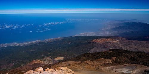 Uitzicht op de Teide