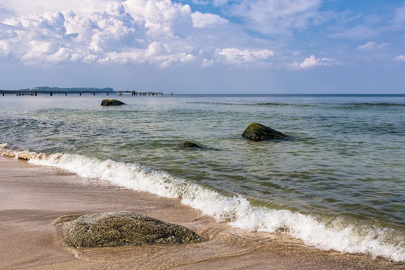Baltic Sea coast van Rico Ködder