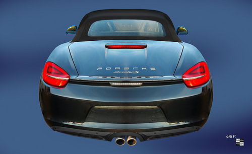 Porsche Boxster S Typ 981 in Originalfarbe