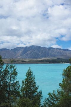 Lac Tekapo Nouvelle-Zélande sur Ken Tempelers