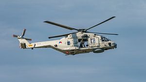 NH-90-Hubschrauber während der Welthafentage 2024.