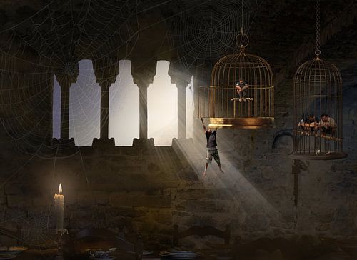 de ontsnapping by Dray van Beeck