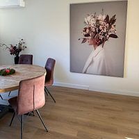 Klantfoto: Ik werd verliefd op de herfst door jou van Frank Moth, als ArtFrame