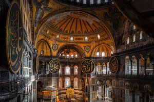 Hagia Sophia in Istanboel van Roy Poots