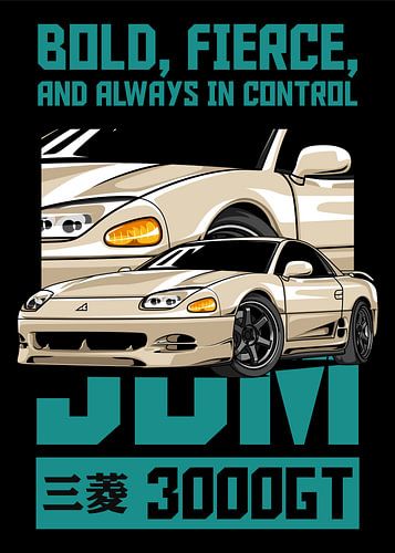 Mitsubishi 3000GT JDM Car