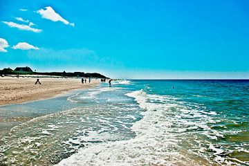 Sylt: A summer day at the beach by Norbert Sülzner
