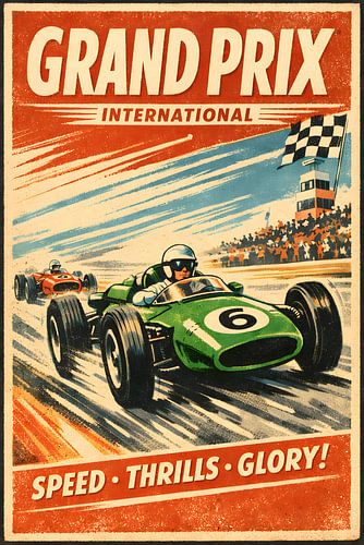 Grand Prix Oldtimer-Rennsport Poster