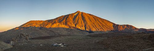 Pico del Teide bij zonsopgang