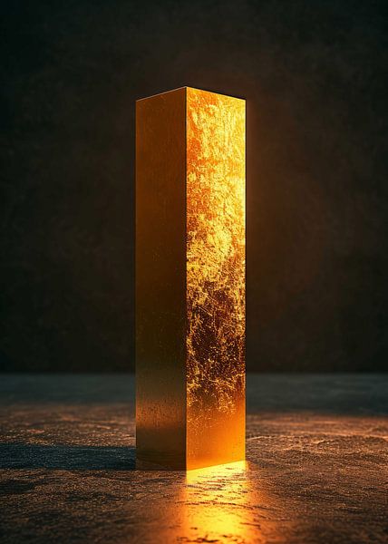 3D Dark Gold by Morgan