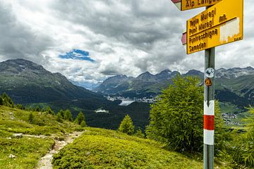 Op weg naar Pontresina van Joel Layaa-Laulhé