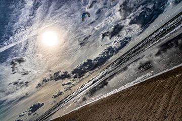 North Sea beach, Texel by Jakob Huizen van