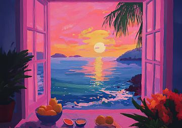 Henri Matisse inspired "Dream View"